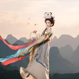 阳朔千里江山图｜神仙姐妹双人汉服写真 第5帧