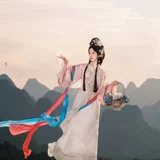 阳朔千里江山图｜神仙姐妹双人汉服写真 第6帧