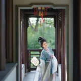 【宋】·客｜光影仕女汉服写真 第3帧