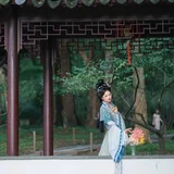 【宋】·客｜光影仕女汉服写真 第8帧