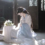 青瓷拟人｜瓷器无声，观其有魂——古风光影汉服写真 第3帧