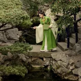 兰香如故｜月洞门里的大明贵女明制汉服写真 第1帧