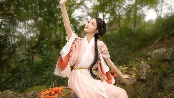 汉服摄影｜柿柿如意，柿柿平安