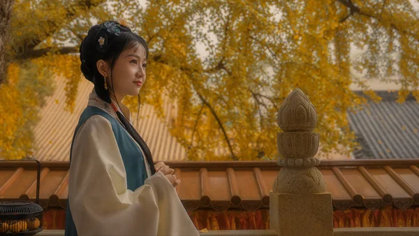 汉服摄影｜宝通寺秋景