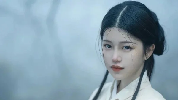 汉服摄影|红梅白雪知
