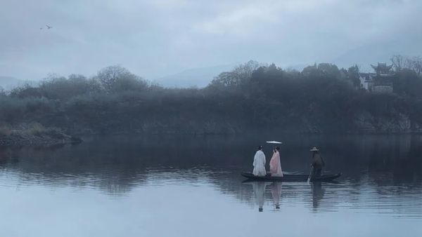 汉服摄影|等烟雨