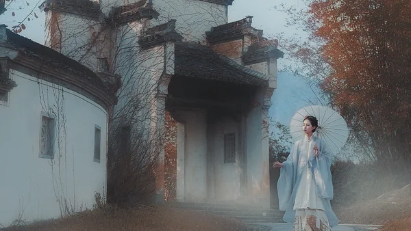 锁清秋|汉服摄影