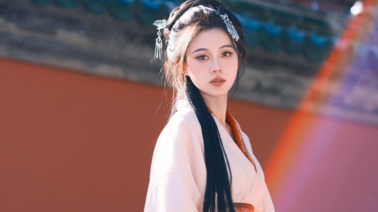 战国袍汉服写真集：红墙古韵与青铜纹样的千年对话 | 古风摄影 × 传统服饰文化
