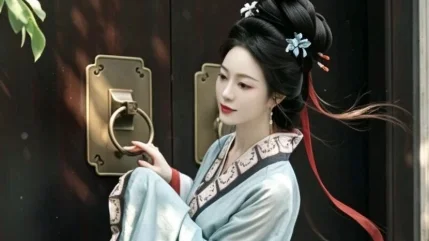 【汉服写真】宋制汉服·庭院藏尽中式温婉
