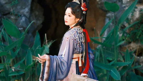 园子很静，人很轻｜江南园林汉服写真