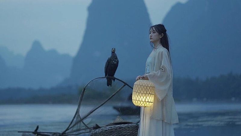 汉服摄影115期｜寒江独月明