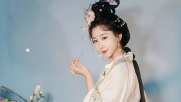 【汉服写真】嫦娥 · 月下影棚
