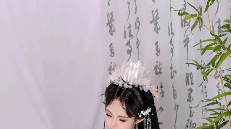 假如我是李清照｜历史人物汉服仿拍写真