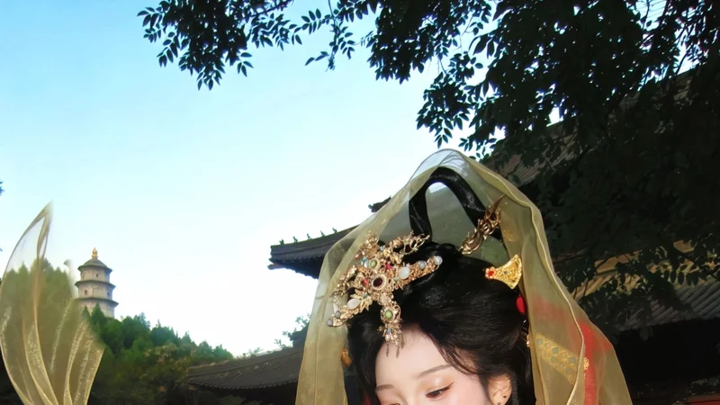 神仙风汉服写真｜焦作约拍，天仙狂醉乱把白云揉碎