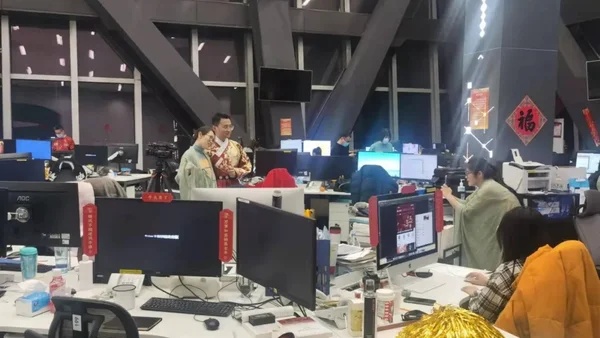 央视跨年晚会全员汉服