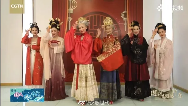 汉服奶奶团演绎国风版惊艳变装